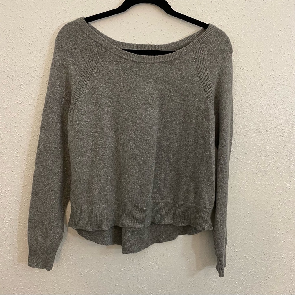 NWT Banana Republic Women’s Gray Italian Yarn Sweater Womens Sz. XS